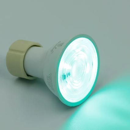 Ampoule à intensité variable LED RGBW GU10/4,5W/230V 2700-6500K Wi-Fi Tuya