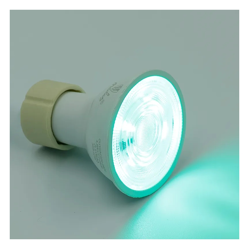 Ampoule à intensité variable LED RGBW GU10/4,5W/230V 2700-6500K Wi-Fi Tuya