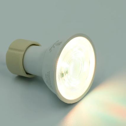 Ampoule à intensité variable LED RGBW GU10/4,5W/230V 2700-6500K Wi-Fi Tuya