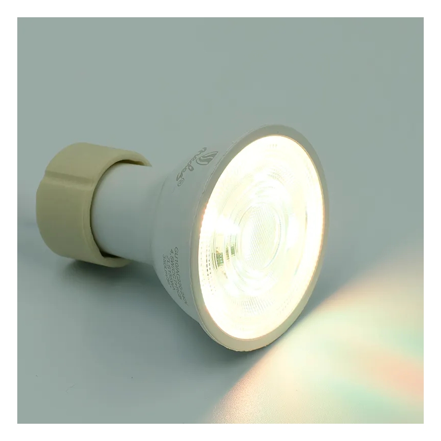 Ampoule à intensité variable LED RGBW GU10/4,5W/230V 2700-6500K Wi-Fi Tuya