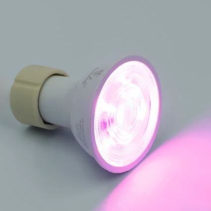 Ampoule à intensité variable LED RGBW GU10/4,5W/230V 2700-6500K Wi-Fi Tuya
