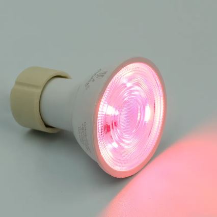 Ampoule à intensité variable LED RGBW GU10/4,5W/230V 2700-6500K Wi-Fi Tuya