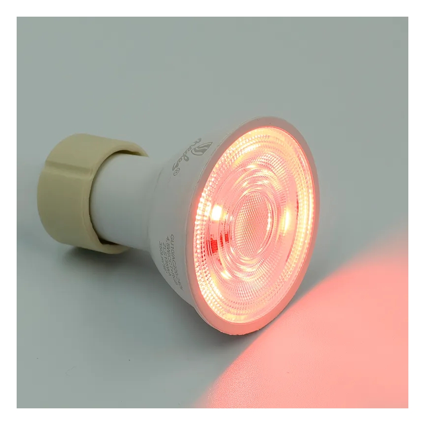 Ampoule à intensité variable LED RGBW GU10/4,5W/230V 2700-6500K Wi-Fi Tuya