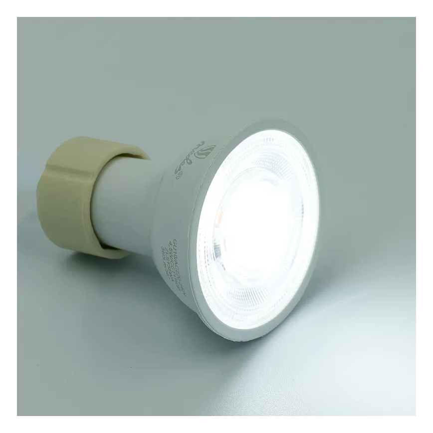 Ampoule à intensité variable LED RGBW GU10/4,5W/230V 2700-6500K Wi-Fi Tuya