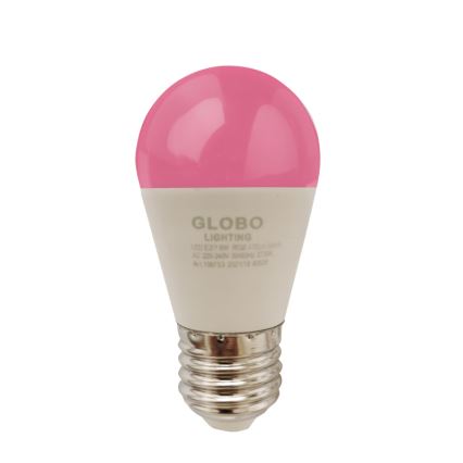 Ampoule à intensité variable LED RGBW E27/6W/230V 3000K + télécommande - Globo