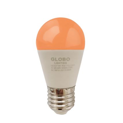 Ampoule à intensité variable LED RGBW E27/6W/230V 3000K + télécommande - Globo
