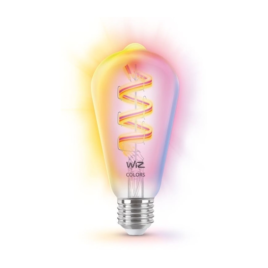 Ampoule à intensité variable LED RGBW ST64 E27/6,3W/230V 2200-6500K Wi-Fi - WiZ