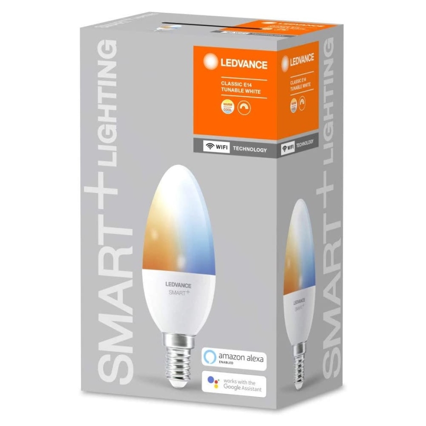 Ampoule à intensité variable LED SMART+ E14/5W/230V 2700K-6500K Wi-Fi - Ledvance