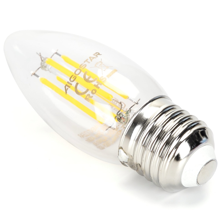 Ampoule à intensité variable LED VINTAGE C35 E27/4W/230V 6500K - Aigostar