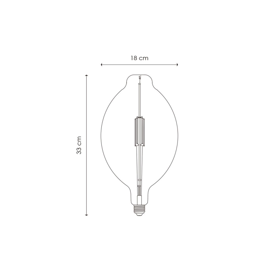 Ampoule à intensité variable LED VINTAGE EDISON E27/4W/230V 3000K