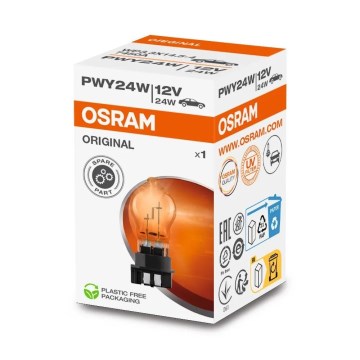Ampoule automobile ORIGINALE WP3.3X14.5-4 PSX PWY24W/24W/12V - Osram