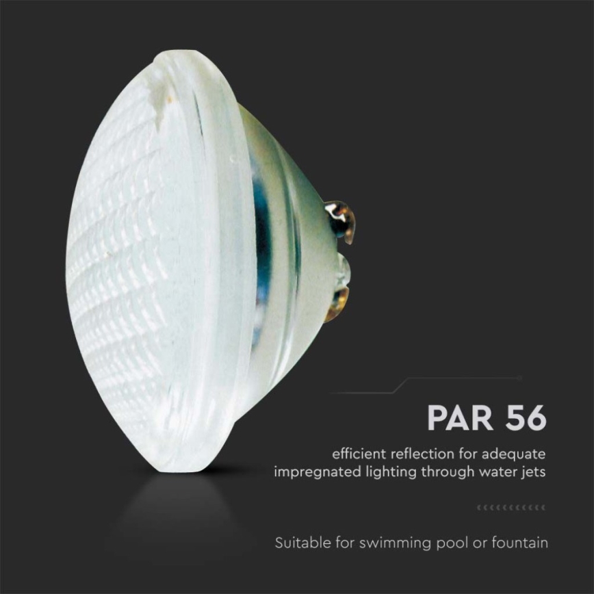 Ampoule de piscine LED/25W/12V IP68 6500K
