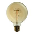 Ampoule décorative industrielle à intensité variable SELEBY G95 E27/60W/230V 2200K