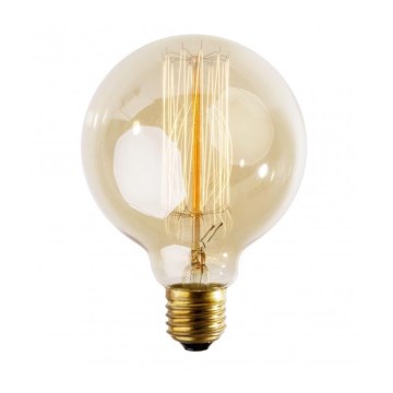 Ampoule décorative industrielle à intensité variable SELRED G95 E27/40W/230V 3000K