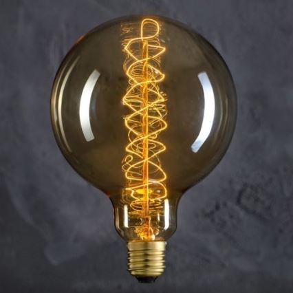 Ampoule décorative industrielle dimmable SELRED G125 E27/60W/230V 3000K