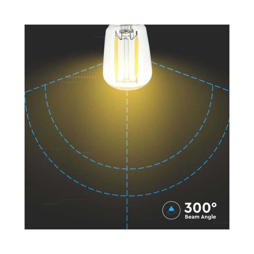 Ampoule LED à filament ST26 E14/2W/230V 3000K