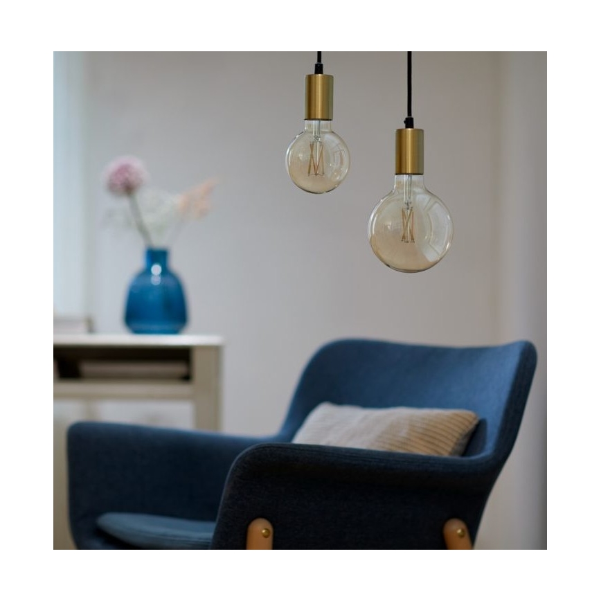 Ampoule LED à intensité variable FILAMENT G95 E27/6,7W/230V 2700-6500K CRI 90 Wi-Fi - WiZ