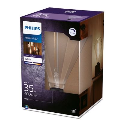 Ampoule LED à intensité variable Philips E27/4W/230V 3000K