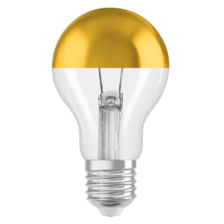 Ampoule LED à tête miroir SUPERSTAR E27/7W/230V 2700K dorée - Osram