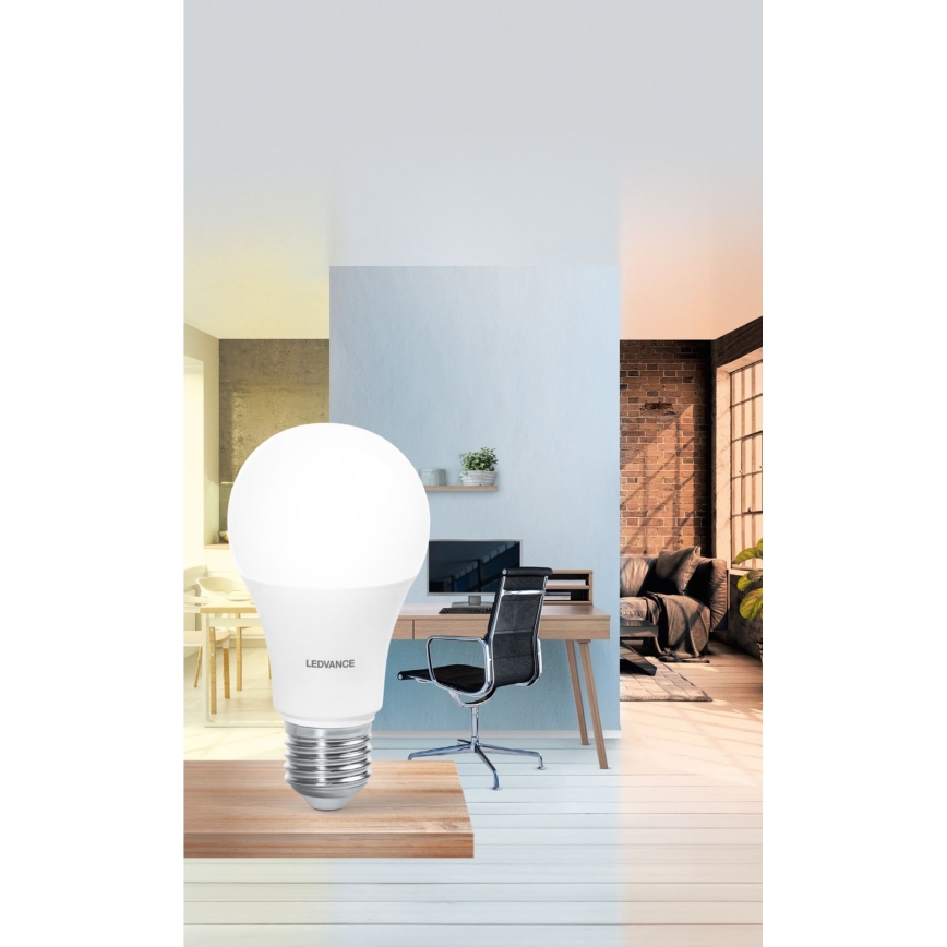 Ampoule LED antibactérienne à intensité variable A40 E27/9W/230V Wi-Fi - Ledvance