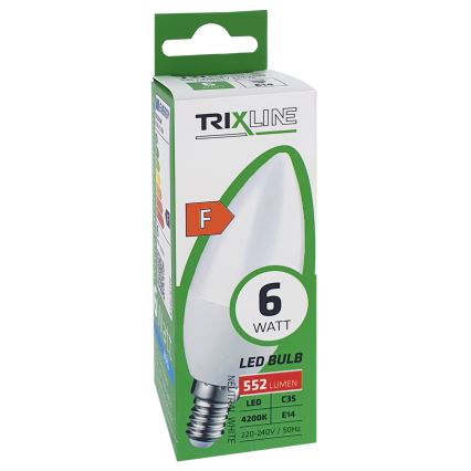 Ampoule LED C35 E14/6W/230V 4200K
