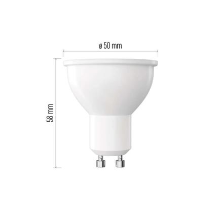 Ampoule LED dimmable MR16 GU10/7W/230V 3000K