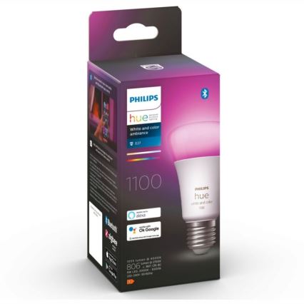 Ampoule LED dimmable Philips Hue White And Color Ambiance A60 E27/9W/230V 2000-6500K