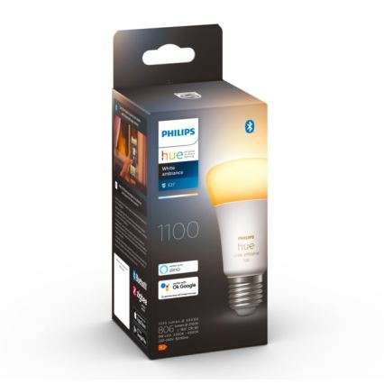 Ampoule LED dimmable Philips Hue WHITE AMBIANCE E27/8W/230V 2200-6500K