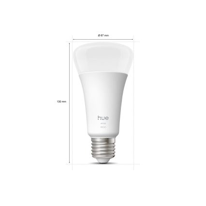 Ampoule LED dimmable Philips Hue WHITE E27/13,5W/230V 2700K