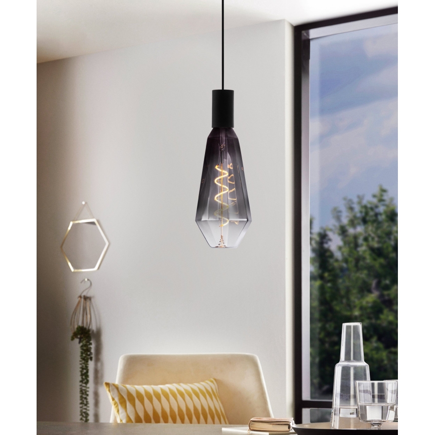 Ampoule LED dimmable VINTAGE E27/4W/230V 1800K fumée - Eglo 110238