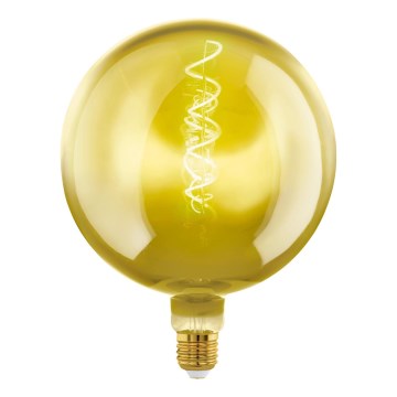 Ampoule LED dimmable VINTAGE G200 E27/4W/230V 1900K dorée - Eglo 110096