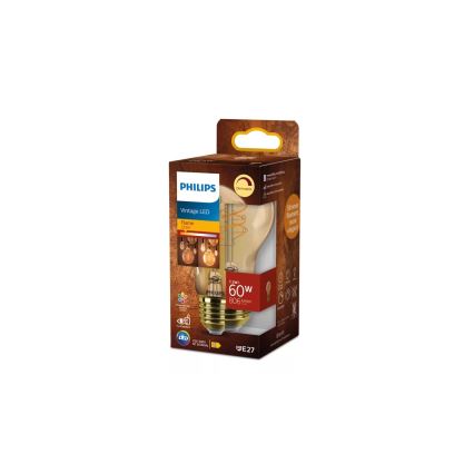 Ampoule LED dimmable VINTAGE Philips A60 E27/7,3W/230V 2200K