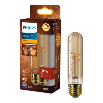 Ampoule LED dimmable VINTAGE Philips T30 E27/3,1W/230V 1800K