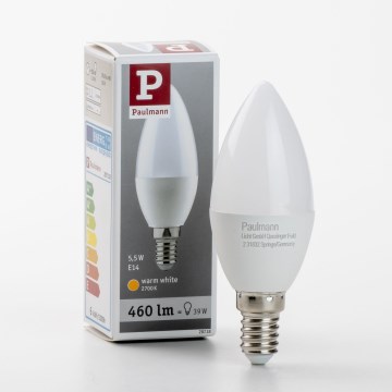 Ampoule LED E14/5,5W/230V 2700K - Paulmann 28718