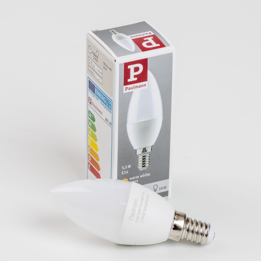Ampoule LED E14/5,5W/230V 2700K - Paulmann 28718
