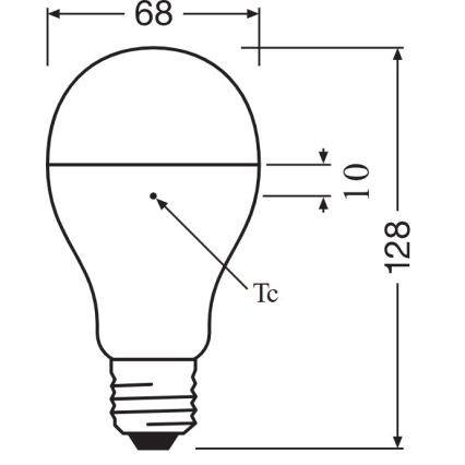 Ampoule LED E27/19W/230V 6500K - Osram