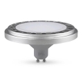 Ampoule LED ECOLINE AR111 GU10/15W/230V 4000K 120° argent - Brilagi