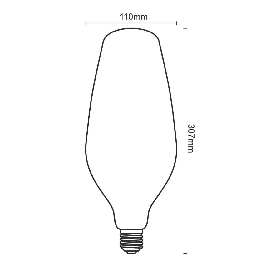 Ampoule LED FILAMENT BUMPED VINTAGE BT110 E27/4W/230V 2000K