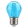 Ampoule LED FILAMENT G45 E27/2W/230V bleu