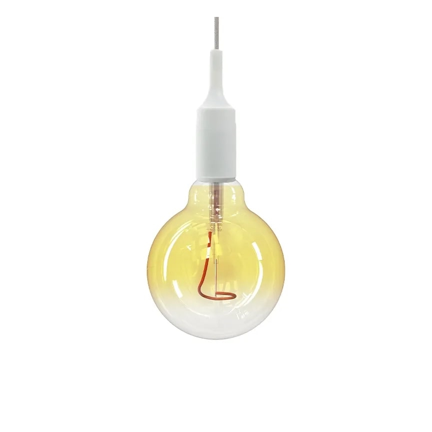 Ampoule LED FILAMENT SHAPE G95 E27/4W/230V 1800K jaune