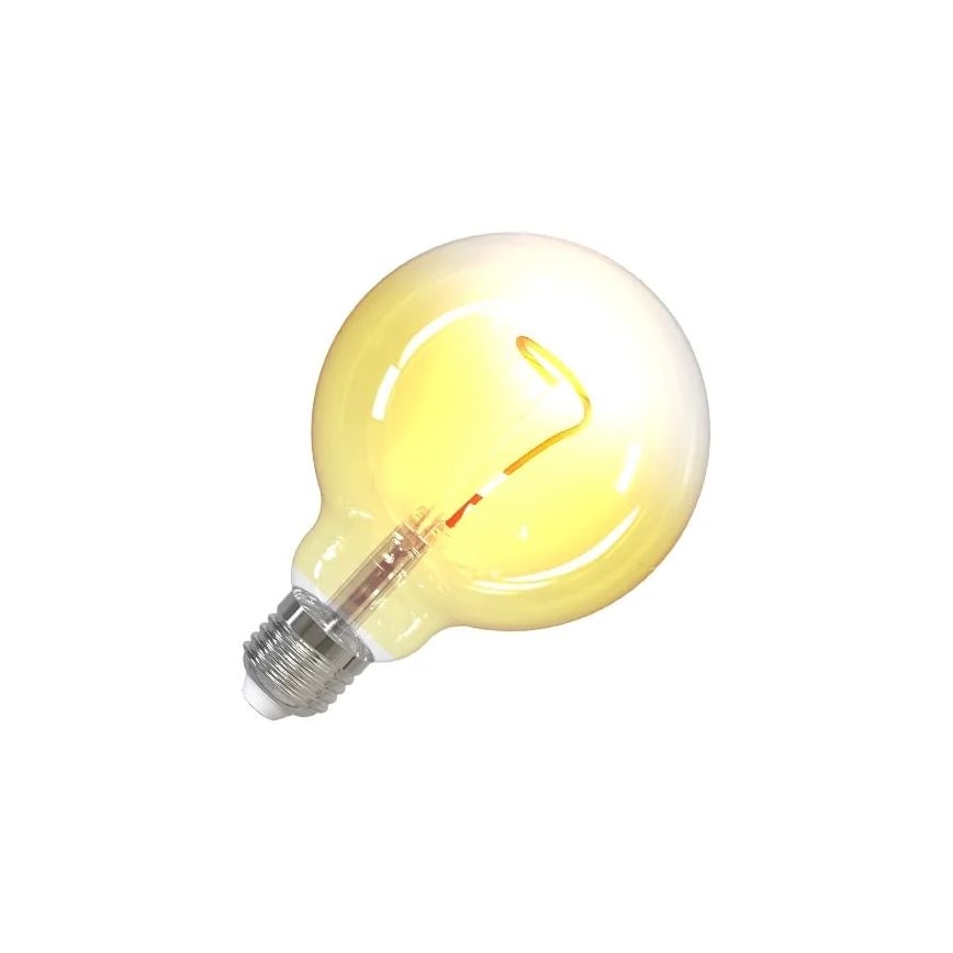 Ampoule LED FILAMENT SHAPE G95 E27/4W/230V 1800K jaune