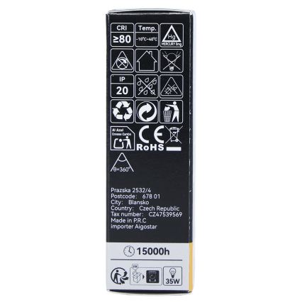 Ampoule LED FILAMENT T25 E14/4W/230V 3000K - BRILAGI