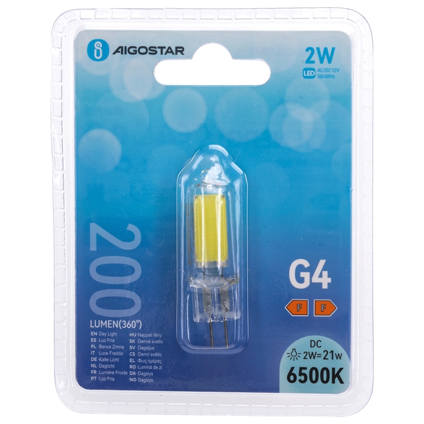 Ampoule LED G4/2W/12V 6500K - Aigostar