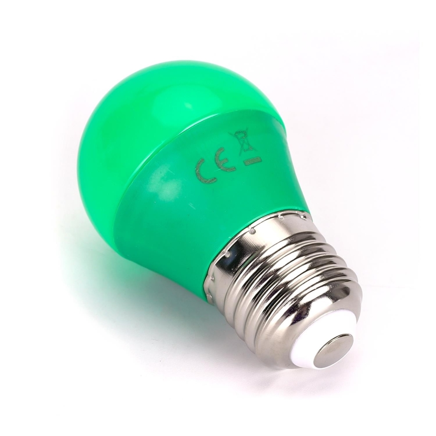 Ampoule LED G45 E14/4W/230V verte - Aigostar