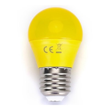 Ampoule LED G45 E27/4W/230V jaune - Aigostar