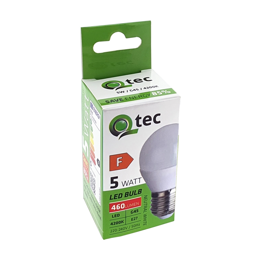 Ampoule LED G45 E27/5W/230V 4200K