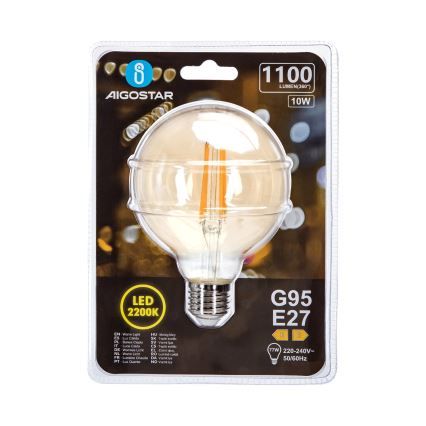 Ampoule LED G95 E27/10W/230V 2200K - Aigostar
