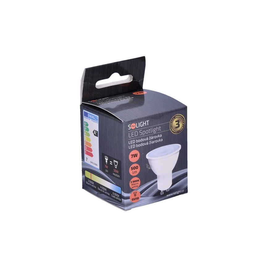 Ampoule LED GU10/7W/230V 3000K