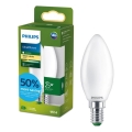 Ampoule LED Philips ULTRAEFFICIENT B35 E14, 1,2 W, 230 V, 2700 K