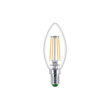 Ampoule LED Philips ULTRAEFFICIENT VINTAGE B35 E14/1,2W/230V 2700K